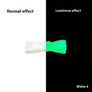 Tali sepatu poliester bercahaya datar lebar 8mm kustom kualitas tinggi aksesori Sneakers kasual olahraga reflektif keselamatan warna-warni - Product Image 6