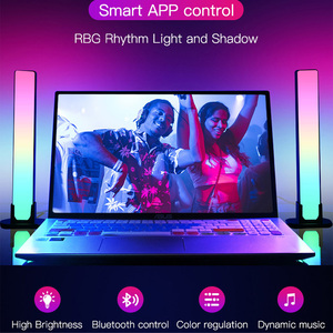 Hiện Đại Điện RGB Chơi Game Âm Nhạc Đồng Bộ Bầu Không Môi Trường Ánh Sáng Ứng Dụng Điều Khiển Nhịp Điệu Thông Minh Dòng Chảy Môi Trường Xung Quanh <span class=keywords><strong>LED</strong></span> Thanh Ánh Sáng - Product Image 3