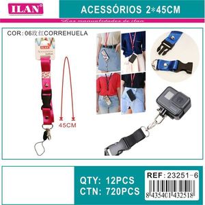 Accessori per Cinghie Ilan 2x45Cm con Clip per Telefono e Fotocamera - Product Image 1