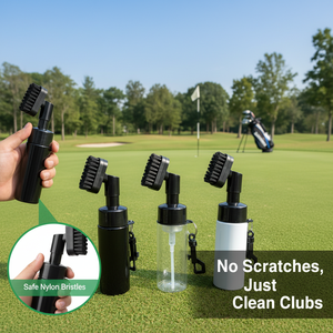 Limpiador <span class=keywords><strong>de</strong></span> Palos <span class=keywords><strong>de</strong></span> Golf Ligero AORUINI con Clip y Botella <span class=keywords><strong>de</strong></span> Agua para Limpieza Rápida en el Campo <span class=keywords><strong>de</strong></span> Golf y Uso en la Práctica - Product Image 1