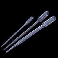 Pipette de transfert en plastique jetable 1 ml 3 ml 5 ml, pipette Pasteur graduée pour usage en laboratoire