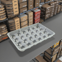 Barquettes en plastique PP transparent personnalisables, idéales pour l'emballage de boules de sésame surgelées, de boules de riz gluant et pour la fabrication de glaçons