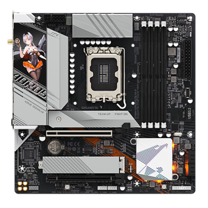 GIGABYTE 2025 Nouveau B760M <span class=keywords><strong>AORUS</strong></span> ELITE AX-P Intel <span class=keywords><strong>DDR5</strong></span> LGA 1700 Dual PCI-E 4.0/5.0 14th CPU Support Gaming Desktop Motherboard PC - Product Image 2