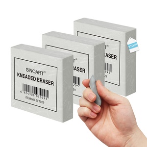 Gommes à effacer en caoutchouc gris de grande taille SINOART, écologiques, <span class=keywords><strong>pour</strong></span> le dessin, le nettoyage et le <span class=keywords><strong>pastel</strong></span> - Product Image 1