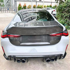 Cubierta de Maletero Trasero de Fibra de Carbono de Alta Calidad Estilo CSL para <span class=keywords><strong>BMW</strong></span> M4 G82 2019-2026, Parachoques Trasero de Carbono - Product Image 2