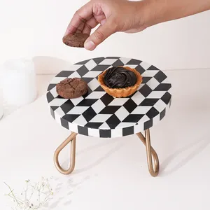High-Demand Retro Resin <b>Cake</b> <b>Stand</b> from Indian Exporter Eco-Friendly Set for Wedding Decorations - Product Image 1