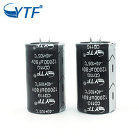 Fournisseurs de composants électroniques Condensateur électrolytique en aluminium 80V 12000UF 35*60mm pour l'audio