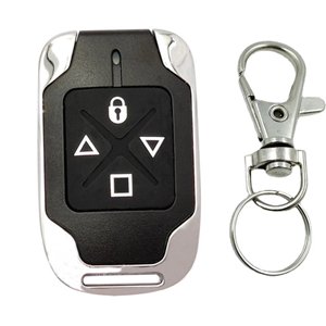 ガレージドアオープナー 433/315 MHz ガレージローラー伸縮ドア用 小型正方形ミニ固定コードリモコン - Product Image 1