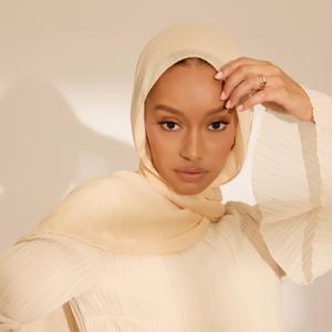 Voile de tête en modal printanier 180*70cm, Hijab musulman élégant, personnalisable, doux, respirant, mode modeste, léger - Product Image 2
