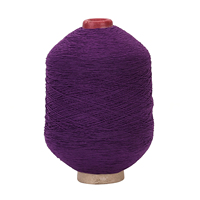 Fil élastique recouvert de caoutchouc brut de haute qualité, filé à l'anneau en latex pour le tricot de chaussettes