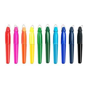 Khy-échantillon gratuit coloré Non toxique pour enfants, ensemble de 4 stylos lavables en tissu <span class=keywords><strong>textile</strong></span>, <span class=keywords><strong>marqueur</strong></span> lavable personnalisé - Product Image 4