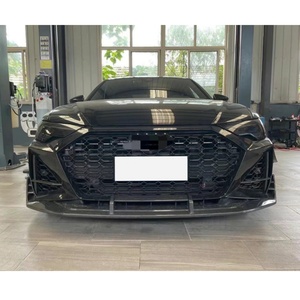 Offre Spéciale <span class=keywords><strong>A6</strong></span> mise à niveau RS6 Kit de carrosserie de pare-chocs avant pour <span class=keywords><strong>Audi</strong></span> C8 <span class=keywords><strong>A6</strong></span> S6 RS6 ABT lèvre avant - Product Image 2