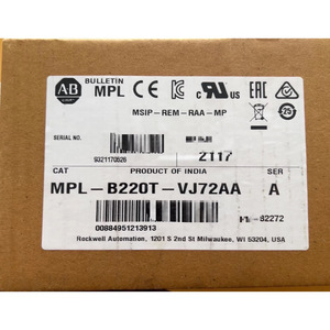Module de commande industriel Allen Bradley MPL B220T VJ72AA pour équipement d'automatisation - Product Image 1