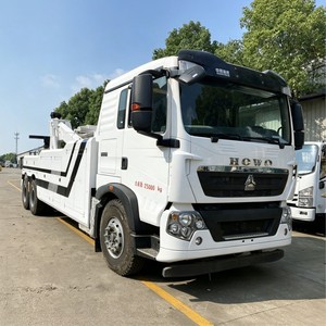 HOWO TX 6x4 25 Tonnes Grue de dépannage à flèche et sur roues pour l'entretien urbain et le récupération de véhicules en bord de route - Product Image 6