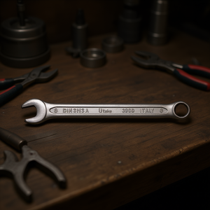Ttake 6085 Short Combination <b>Wrench</b> 8mm DIN3119A Italy Made - Product Image 3