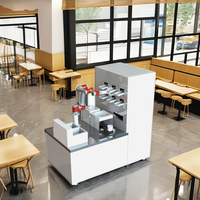 Robot de cuisine intelligent pour restaurant, chef automatique, machine à frire avec commande tactile et service rapide pour hôtels