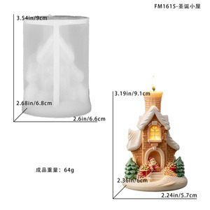 Christmas <b>Candle</b> Making Kit DIY <b>Candle</b> Mold <b>Set</b> festive home decor craft supplies - Product Image 3