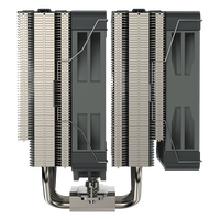COOLLEO Etian P60T V3 Gary 6 Phare 6 Caloducs Utilisation de l'ordinateur Refroidisseur d'air CPU Refroidissement LGA115X/1200/1700/1851 AMD Ryzen AM4/5