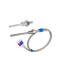 Sensor Suhu Termokopel Tipe Platinum Rhodium K/S 0-1200C IP65 OEM Dapat Disesuaikan