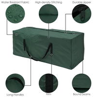 Coussin de meuble extra large personnalisé housse de protection sac de rangement extérieur jardin étanche à la poussière organisateur d'arbre de Noël