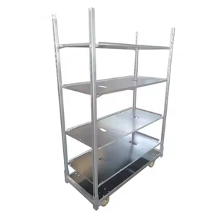 Transport Verwijderbaar Transport Gegalvaniseerd Tuincentrum Nederlandse Mobiele Plant <span class=keywords><strong>Trolley</strong></span> Op Wielen - Product Image 2