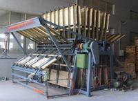 Presse à coller le bois massif pneumatique à haute efficacité, machine à pince hydraulique rotative