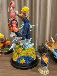 Figurine <span class=keywords><strong>Dragon</strong></span> <span class=keywords><strong>Ball</strong></span> Z en résine de haute qualité - <span class=keywords><strong>Vegito</strong></span> contre Buu, édition limitée, modèle de scène de bataille, objet de collection d'anime - Product Image 4