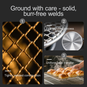 Plateau en maille de séchage en acier inoxydable de qualité alimentaire 304 personnalisable, bonne ventilation pour la cuisson des fruits, des plats et des casseroles - Product Image 6