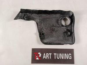Cubierta de la caja del motor con adornos interiores de fibra de carbono seco para BMW F80 M3 F82 M4 - Product Image 6