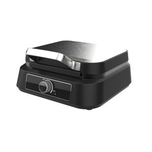 <span class=keywords><strong>Gaufrier</strong></span> électrique de luxe <span class=keywords><strong>XL</strong></span> en acier inoxydable avec écran LCD 4x7, fonctionnement à un bouton, antiadhésif, pour usage domestique - Product Image 3