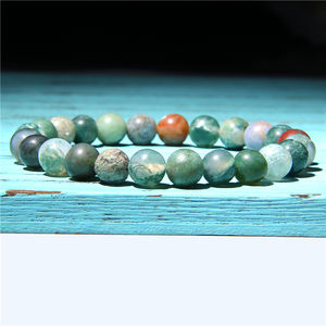 8mm Naturel Oeil De Tigre Gemme Bracelet Soulagement Du Stress Yoga Méditation Bracelet Réglable Anxiété Guérison Cristal Bracelet - Product Image 4