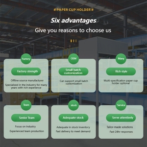 Tazas blancas degradables impresas personalizadas al por mayor 8oz 10oz 12oz 16oz taza de papel de café caliente de doble pared desechable con tapa para llevar - Product Image 5