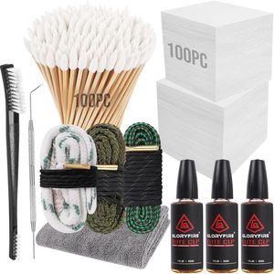 Kit de nettoyage d'armes à feu Gloryfire, 700 cotons-tiges, 200 lingettes, 30 ml d'huile, ensemble d'outils pour l'entretien et la réparation des armes à feu - Product Image 4