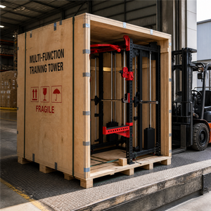 Rack de Entrenamiento de Fuerza Multifuncional Comercial OEM al por Mayor con Bajo MOQ, Directo de Fábrica, Carga de Discos 2 en 1 para Gimnasio en Casa/Estudio - Product Image 5