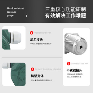 Transmisor de Presión de Silicio Difuso SD-2088Y a Prueba de Explosiones, Resistente a Altas Temperaturas, Uso Industrial, IP65, Cuerpo Metálico - Product Image 5