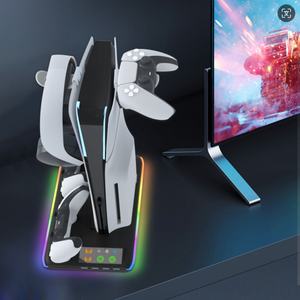 Station de charge de refroidissement RGB avec stockage et sans fil pour un design fin et antidérapant - Product Image 3