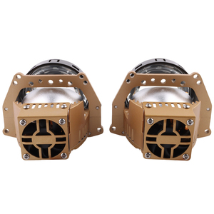 Nuevo tipo de lente de proyector biled de 3 pulgadas 3000K 4500K 6000K Super brillante haz alto/bajo 85W Bi LED lente de proyector para todos los coches - Product Image 2