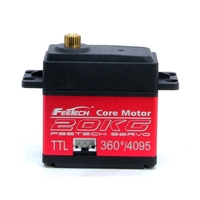 Servo Motor Feetech HLS3620M de Doble Eje, Magnético, 8.4V, 25.5KG.CM, 360°, Bus Serial TTL, Fuerza Constante, para Robots, Receptor GPS para Niños