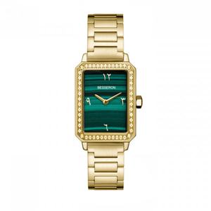 Reloj de Lujo con Caja de Diamantes para Mujer, Esfera Árabe, Logotipo Personalizado, Reloj de Joyería con Movimiento de Cuarzo Miyota, para Mujeres de Negocios - Product Image 4