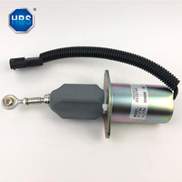Vanne solénoïde d'arrêt de carburant OEM 3415706 pour moteur diesel 6BT 4BT 6CT 12V/24V DC pour excavatrice