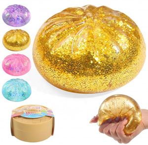 New Eco-Friendly TPR Cute Mystery Glitter Dumpling <b>Squishies</b> Box Colorful Stress Balls Fidget Sensory Toy - Product Image 4