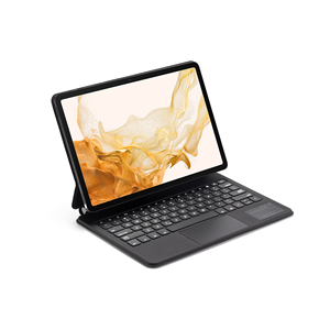 <span class=keywords><strong>Tablette</strong></span> de clavier BT 2024 mise à niveau pour <span class=keywords><strong>Samsung</strong></span> Galaxy Tab S9FE <span class=keywords><strong>avec</strong></span> clavier tactile rétro-éclairé stylet compatible sans fil - Product Image 1