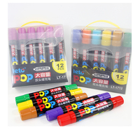 Stylo marqueur POP à pointe de 20 mm, lot de 12