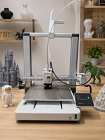 Impresora 3D A1 Combo con Calibración Totalmente Automática, Compensación de Flujo Activo de un Solo Color, Nueva para Uso Industrial