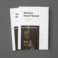 Brochure d'entreprise A4 en petite série, catalogue personnalisé, fabrication de livres, échantillon gratuit, papier verni UV double-adhésif, OEM/ODM