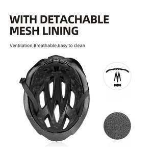 <span class=keywords><strong>Casco</strong></span> deportivo dual <span class=keywords><strong>MTB</strong></span> ligero Premium superventas, ajuste cómodo Unisex, seguridad personalizable certificada <span class=keywords><strong>para</strong></span> aventuras al aire libre - Product Image 6