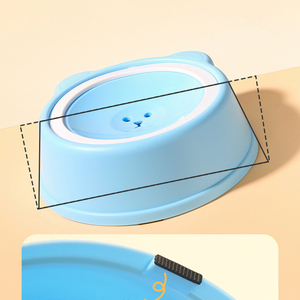 Gamelle d'eau flottante anti-éclaboussures pour chien - Abreuvoir automatique pour chat avec conception anti-renversement - Product Image 5