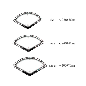 Lámpara colgante Industrial IP65, 100W, 150W, 200W, UFO, luz de bahía alta para Taller de almacé<span class=keywords><strong>n</strong></span> - Product Image 6