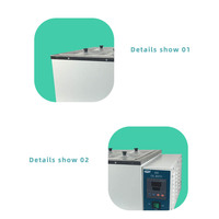 Haute précision 10L Instrument de laboratoire bain d'huile HH-4 microprocesseur PID contrôle réglage de l'affichage numérique et température réelle 1500W