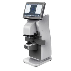 Focímetro automático Jumu LM-260 para equipos de medición de lentes en oftalmología con monitor abatible y tanque de tinta - Product Image 2